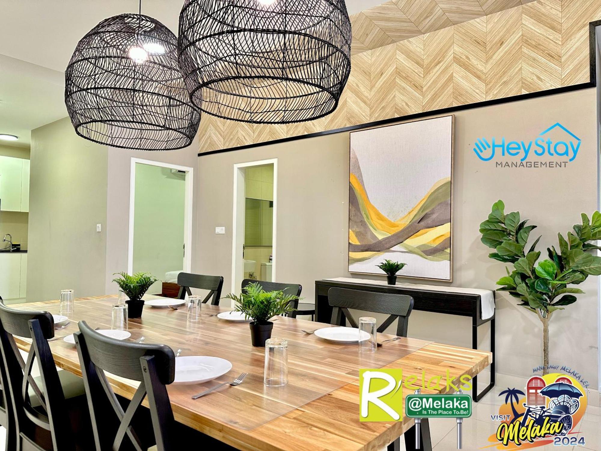 The Apple Residence By Heystay Management Malacca Bagian luar foto