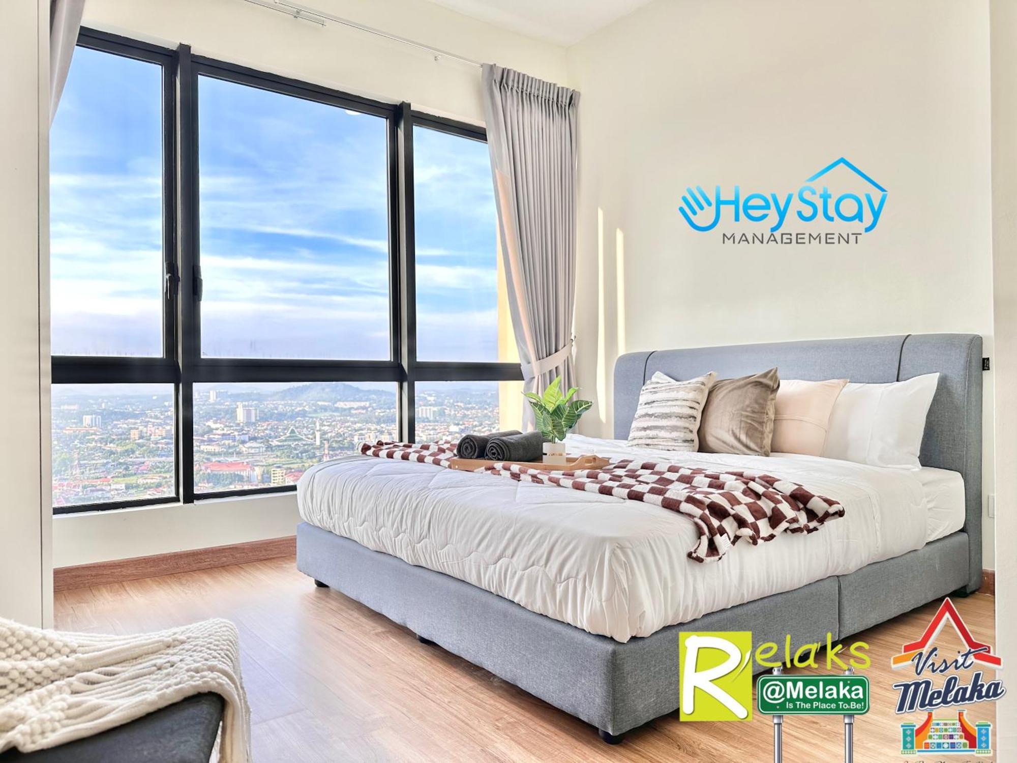 The Apple Residence By Heystay Management Malacca Bagian luar foto