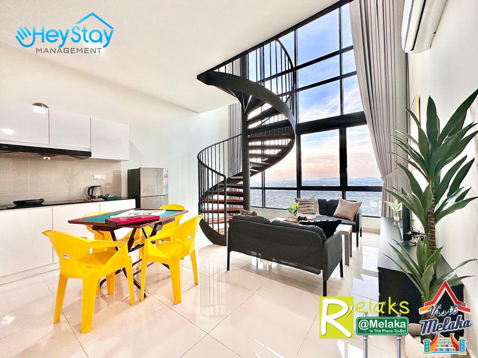 The Apple Residence By Heystay Management Malacca Bagian luar foto