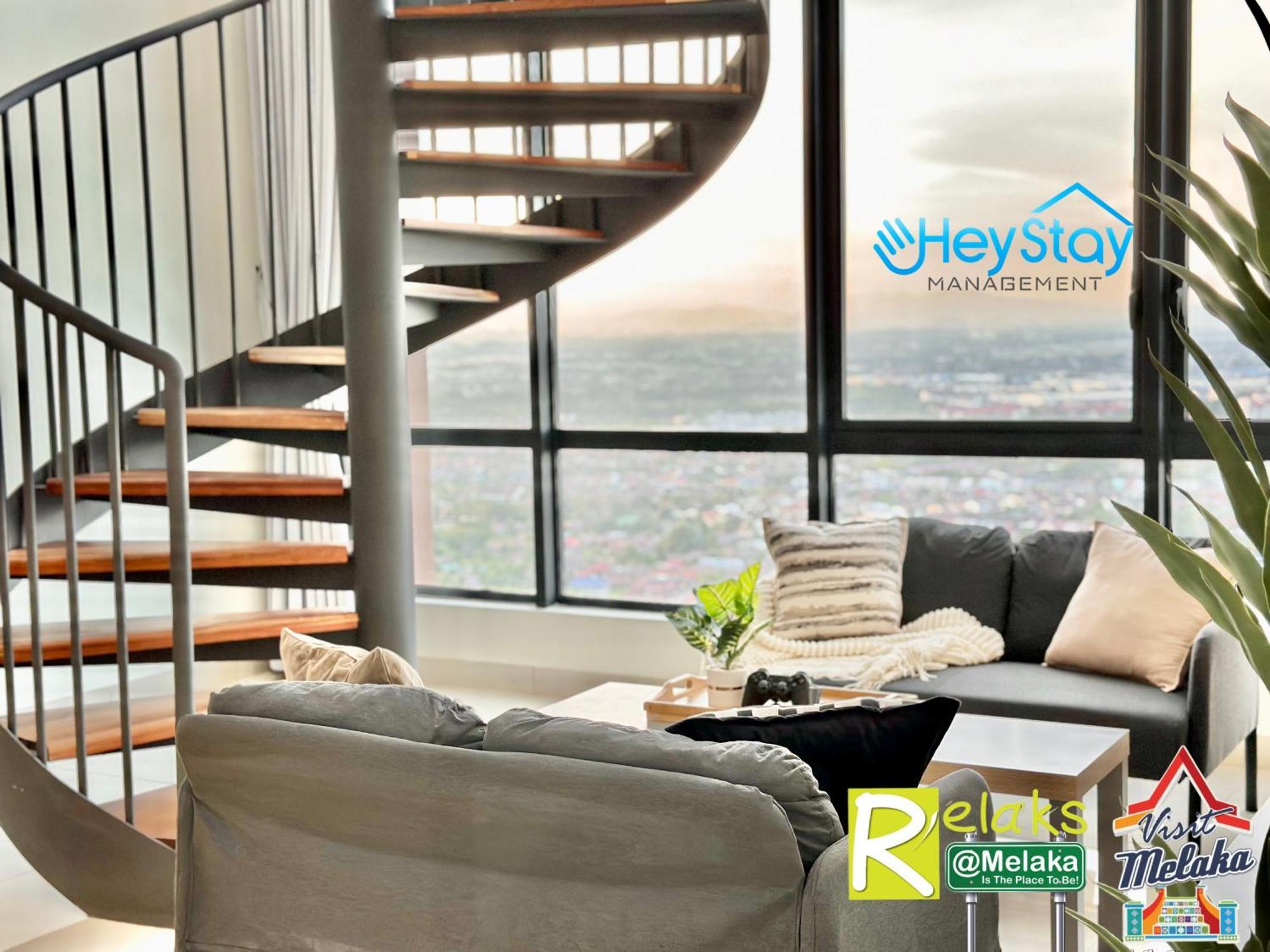 The Apple Residence By Heystay Management Malacca Bagian luar foto