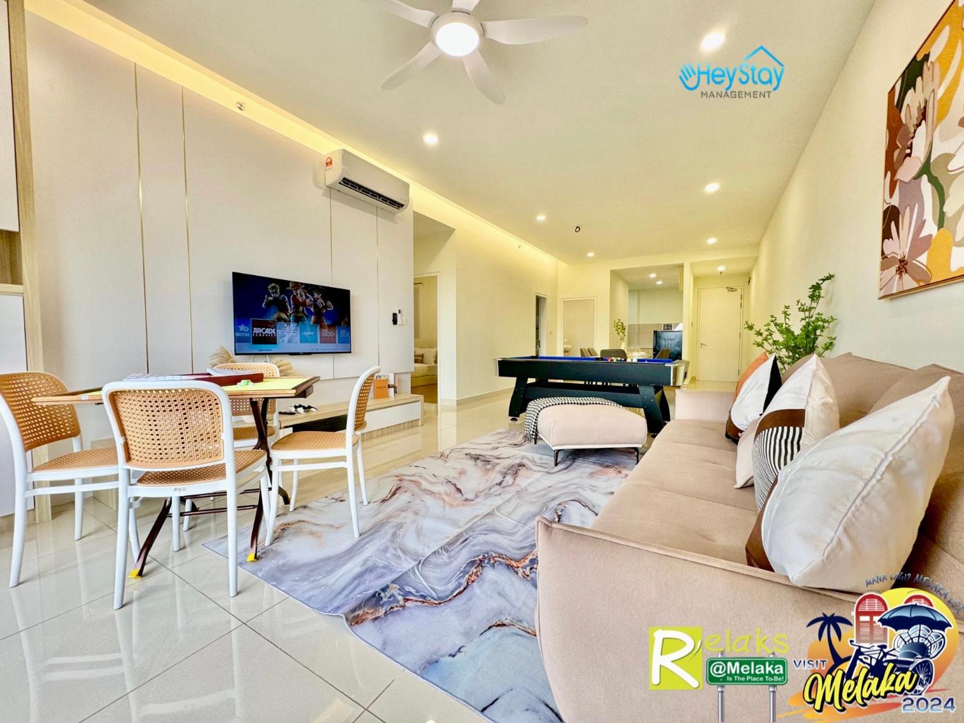 The Apple Residence By Heystay Management Malacca Bagian luar foto
